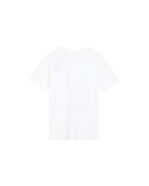 Nike Red Sportswear Pattern Printing Sports Round Neck Short Sleeve for men