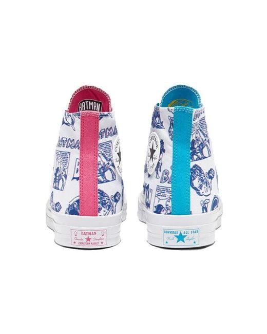 Converse Blue Dc Comics X Chinatown Market X Chuck 70 High '3D Batman Print' for men