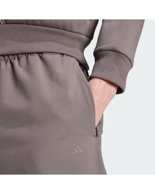 Adidas Brown Basketball Woven Shorts Asia Sizing for men
