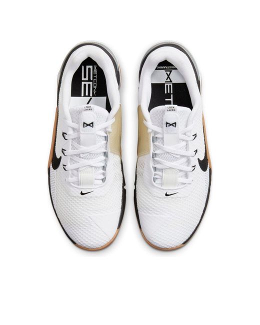 Nike White Metcon 7 Particle Gum' for men