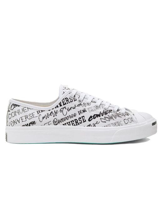 Converse White Wordmark Jack Purcell for men