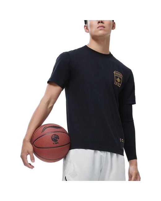 Li-ning Blue Jimmy Butler Fast Dry Basketball T-Shirt for men
