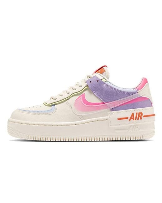 Nike Pink (Wmns) Air Force 1 'Shadow'