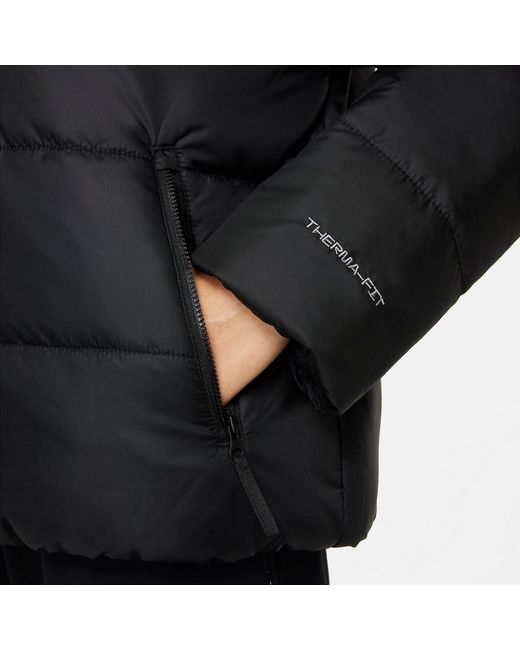 Nike Black (Wmns) Sportswear Therma-Fit Repel Hooded Puffer Jacket