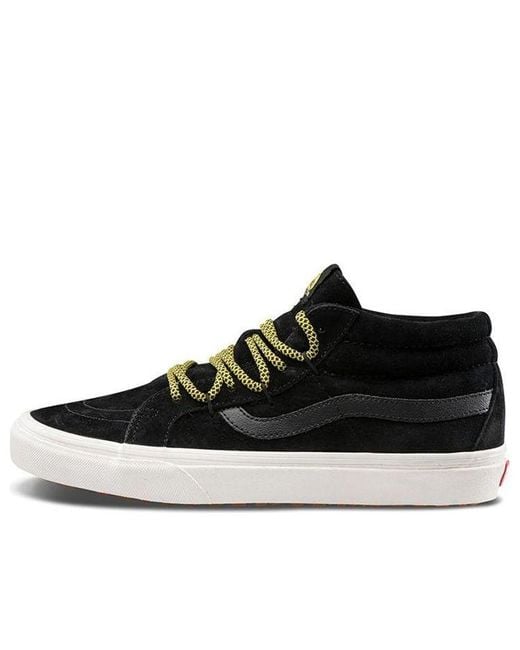 Vans Black Sk8-Mid Reissue G Mte for men
