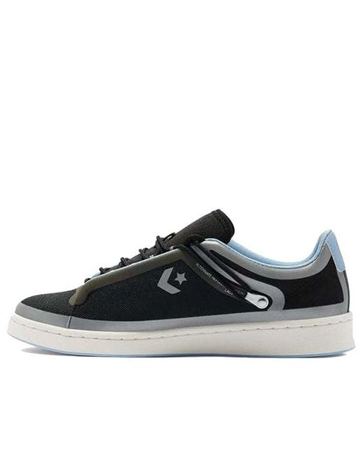 Converse Black Pro Leather Low 'Seam Tape for men