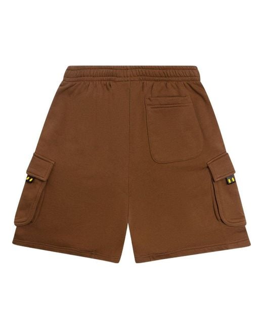 Drew House Brown Cargo Sweatshort for men
