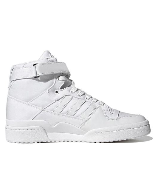 Adidas White X Prada Forum High Re-Nylon for men