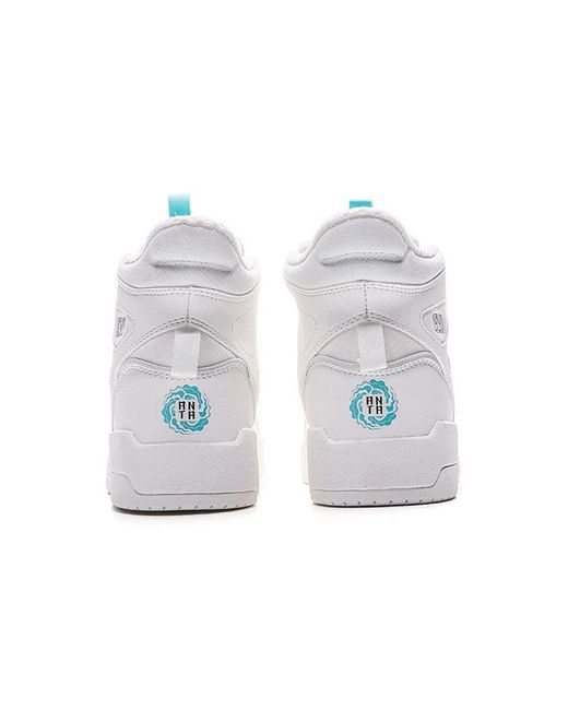 Anta White (Wmns) Fashion High-Top Casual Shoes