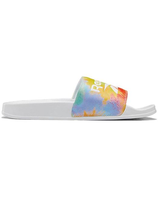 Reebok Blue Classic Slide 'Pride' for men