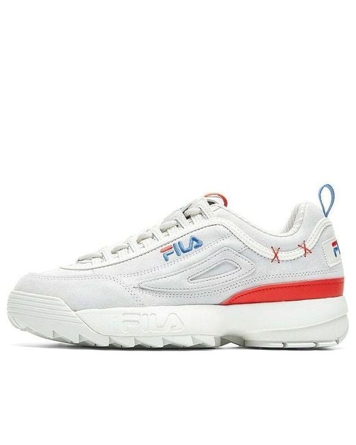 Fila White (Wmns) Fila Disruptor 2 Low-Cut Old Shoes
