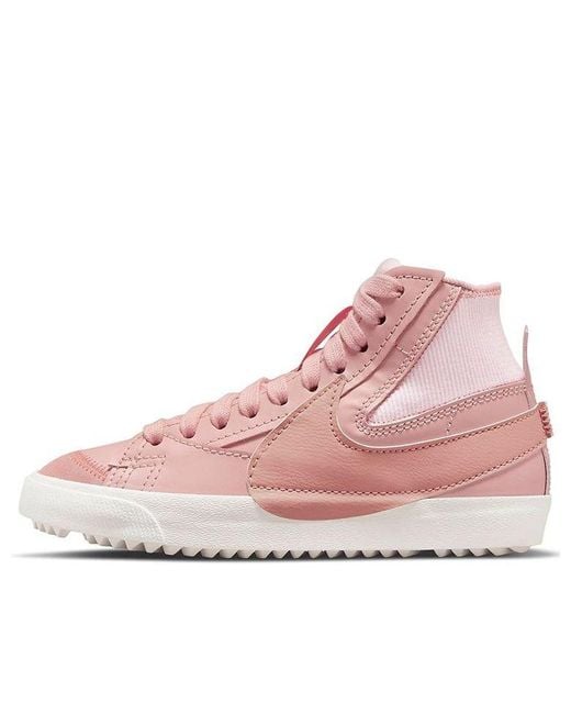 Nike Blazer Mid in Pink | Lyst