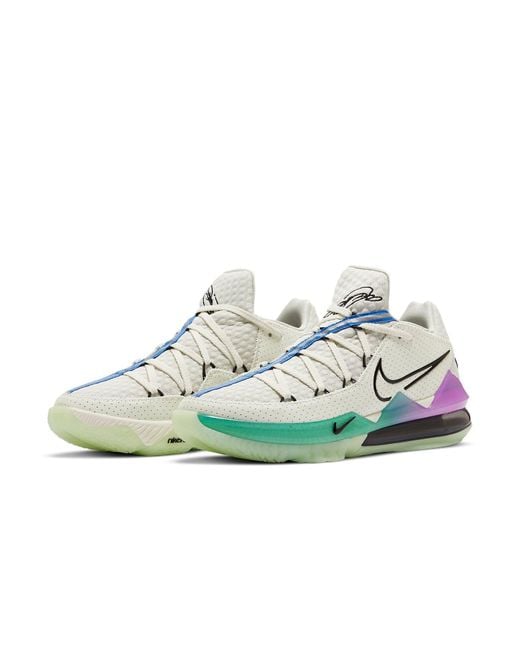 Nike Green Lebron 17 Low for men