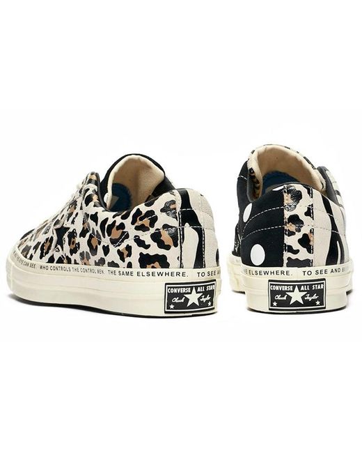 Converse White Brain Dead X One Star Low 'Multi Print' for men