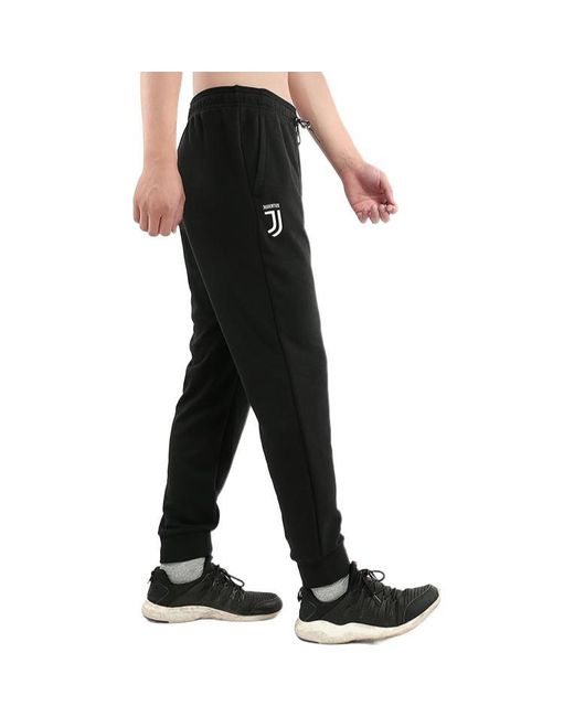 Adidas Black Logo Casual Sports Bundle Feet Long Pants for men