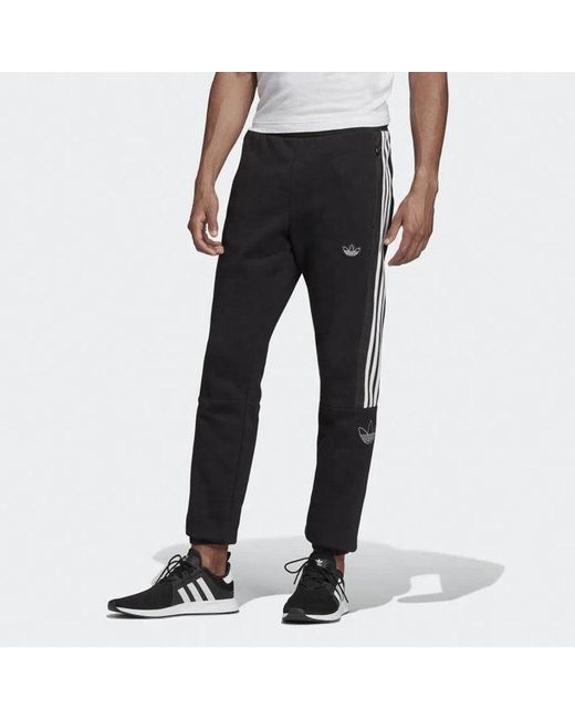 Adidas Black Originals Outline Sweatpants for men