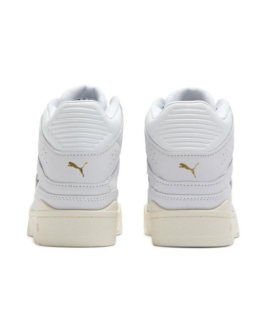 PUMA White Slipstream Invdr Mid Lux for men