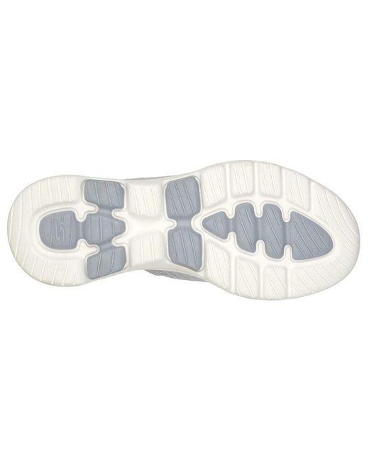 Skechers White (Wmns) Go Walk 5 'Coastal View'