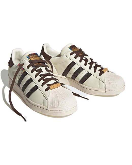 Adidas White Originals Superstar 'Cream' for men
