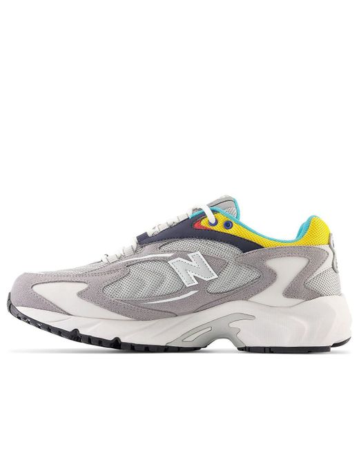 New Balance White 725 Sneakers for men