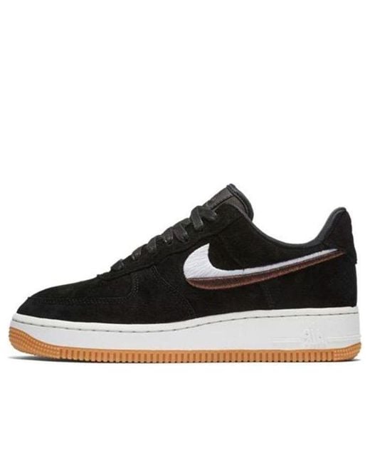 Nike Black (Wmns) Air Force 1 '07 Lx Gum'