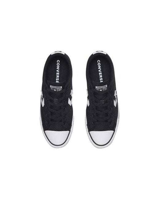Converse Black Star Player Ox Sneaker Schwarz for men