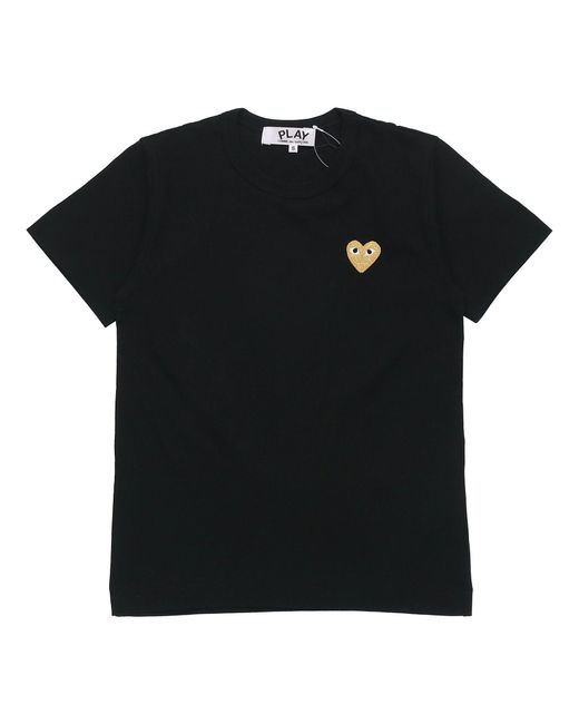 COMME DES GARÇONS PLAY Black (Wmns) Heart Logo Tee