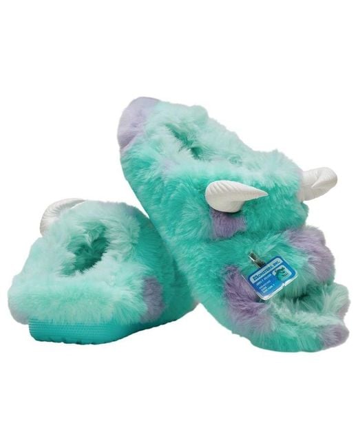 CROCSTM Blue X Monsters Inc. Classic Cozzzy Sandals 'Sulley' for men