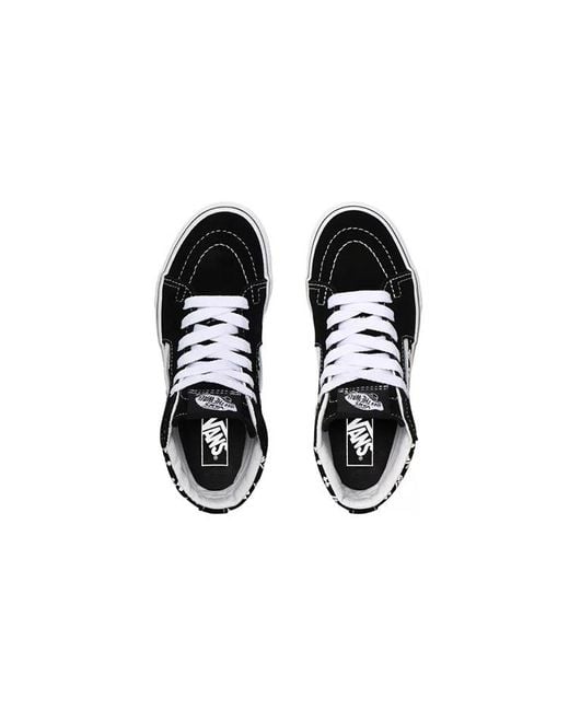 Vans Black Sk8-Hi Kids for men