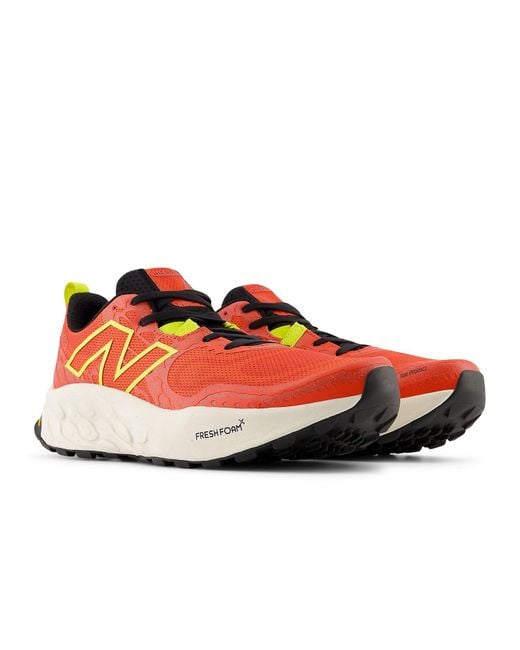 New Balance Red Fresh Foam X Hierro V8 Shoes for men