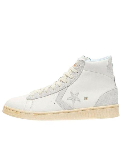Converse White P.j. Tucker X Pro Leather High for men