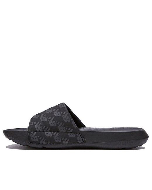 New Balance Black 6301 Series Sandals for men