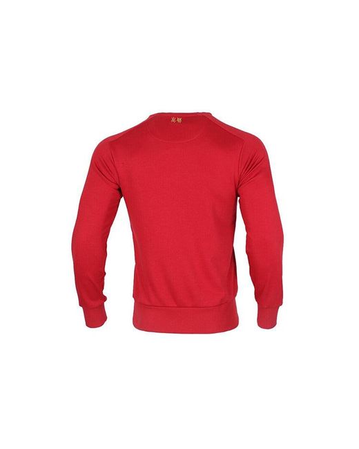 Adidas Red Arsenal Soccer/Football Casual Sports Round Neck Pullover for men