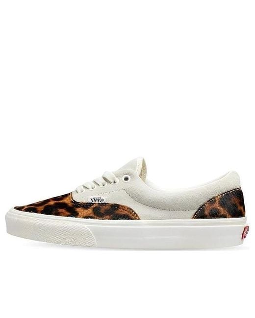 Vans White Era Leopard 'Marshmallow' for men