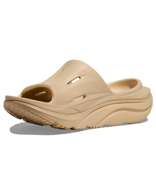 Hoka One One Natural Ora Recovery Slide 3 'Shifting Sand' for men