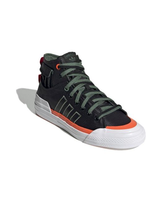 Adidas Blue Nizza Hi Dl Oxide' for men