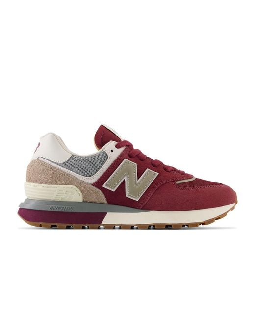 New Balance Brown 574 Legacy Suede for men