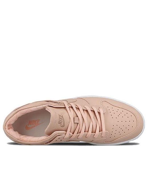 Nike Pink Lab Dunk Lux Low 'Arctic' for men