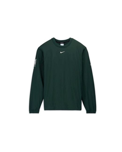 Nike Green X Nocta Long Sleeve Woven Pullover for men