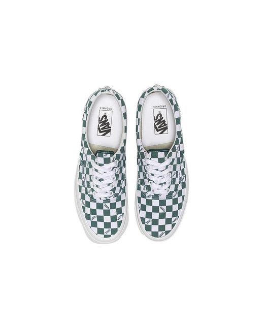 Vans Blue Og Era Lx 'Checkerboard Logo for men