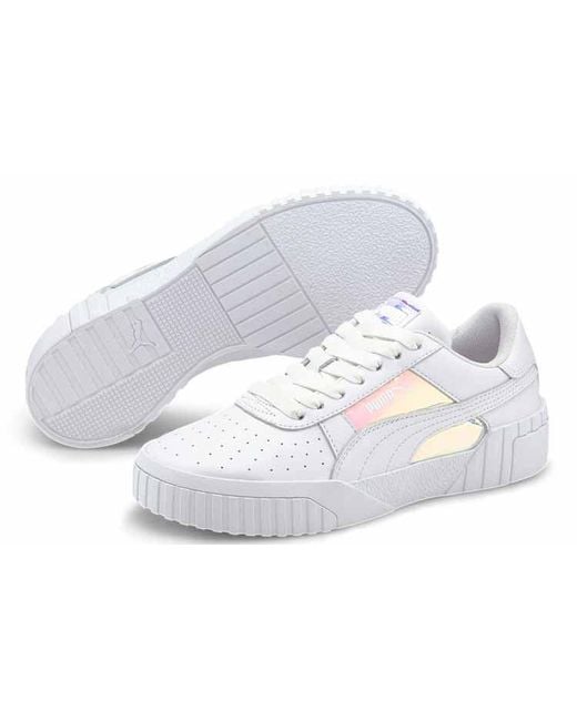 PUMA White (Wmns) Cali Glow Iridescent'