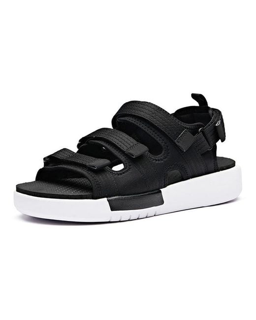 Anta Black Life Collection Sandals for men