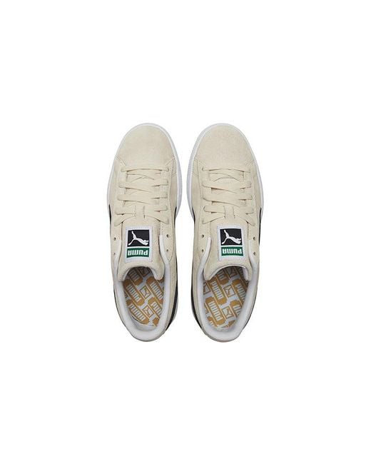PUMA White Suede Classic 21 'Pristine Parisian Night' for men