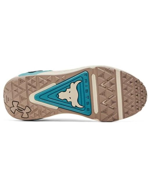 Under Armour Blue Project Rock Training Shoes for men