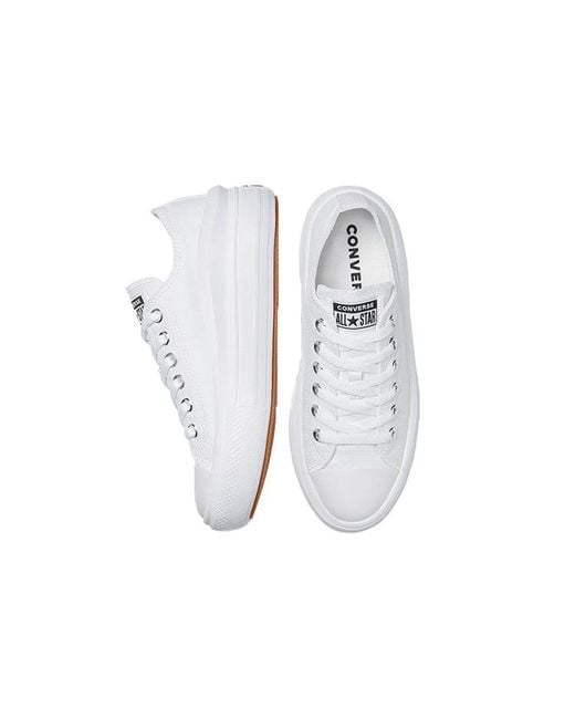Converse White (Wmns) Chuck Taylor All Star Move Low