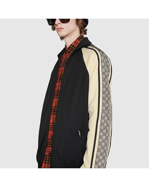 Gucci Black Oversized Plain Knit Jacket for men