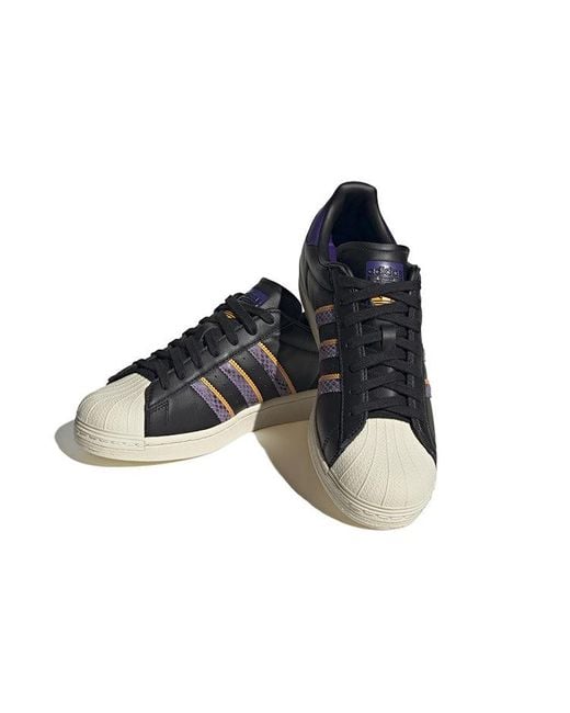 Adidas Blue Superstar Fusion Snakeskin' for men