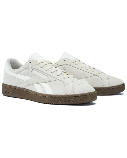 Reebok White Club C Grounds Uk 'Stucco Chalk Gum' for men