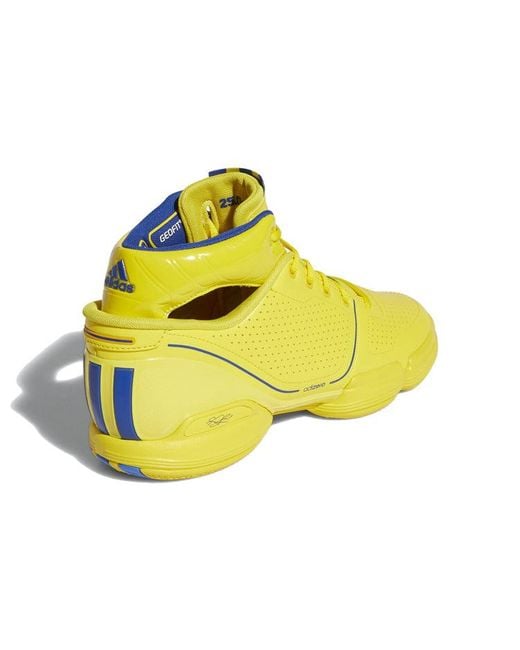 Adidas Yellow D Rose 1 Retro for men