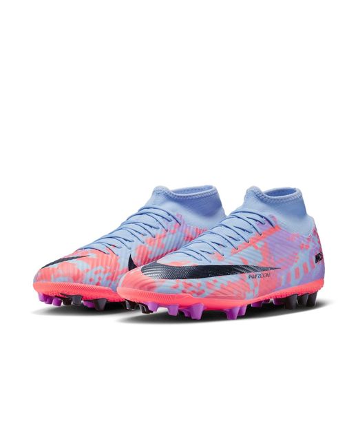 Nike Blue Mercurial Superfly 9 Academy Mds Ag for men